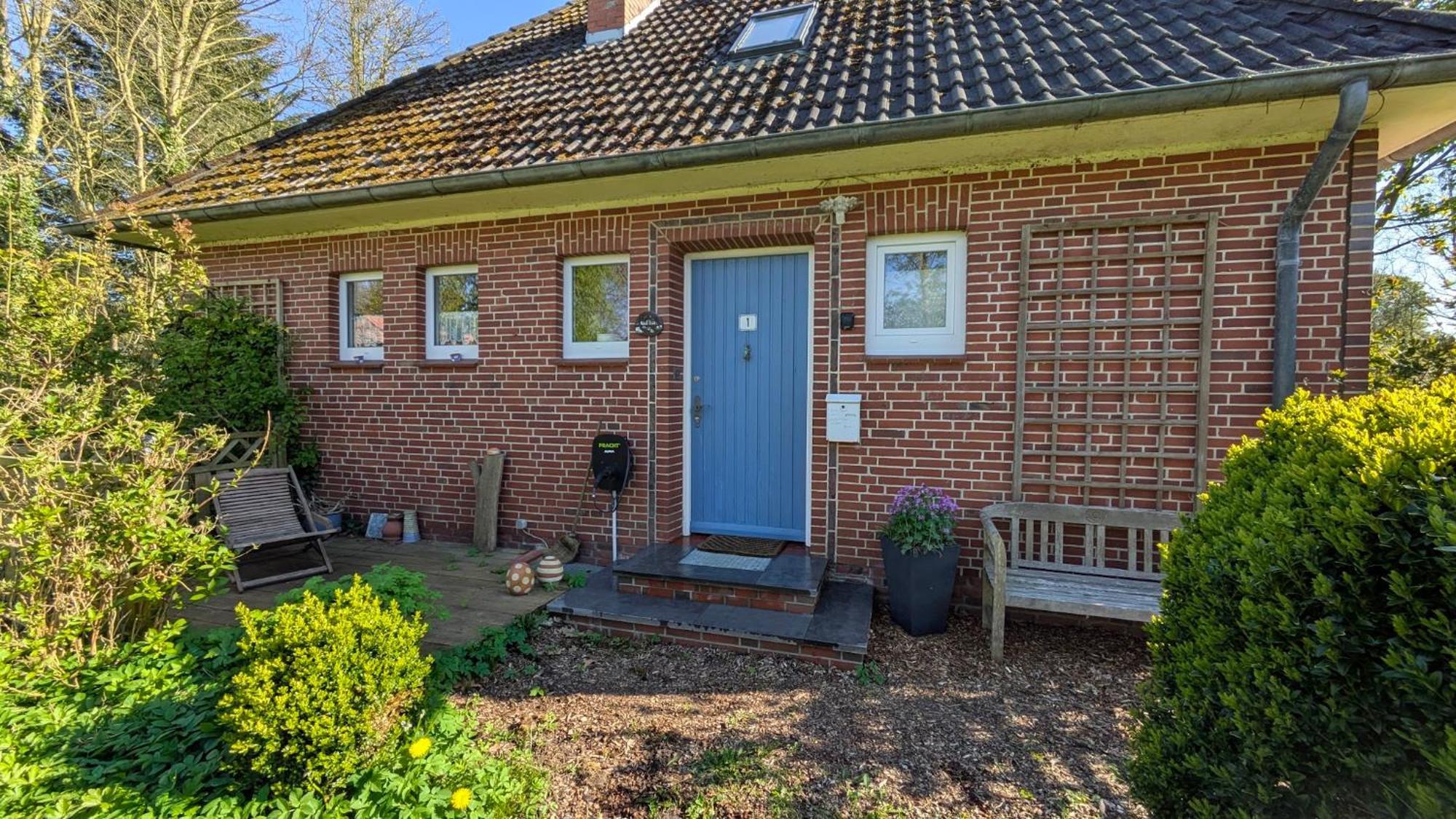 Charmantes Ferienhaus In Nordfriesland Humptrup Exterior foto